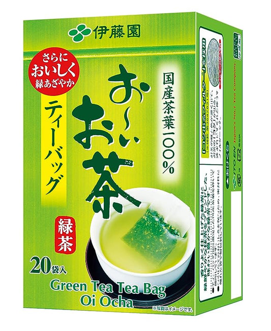 Itoen Japanese Green Tea 2g. (20 Tea Bags)