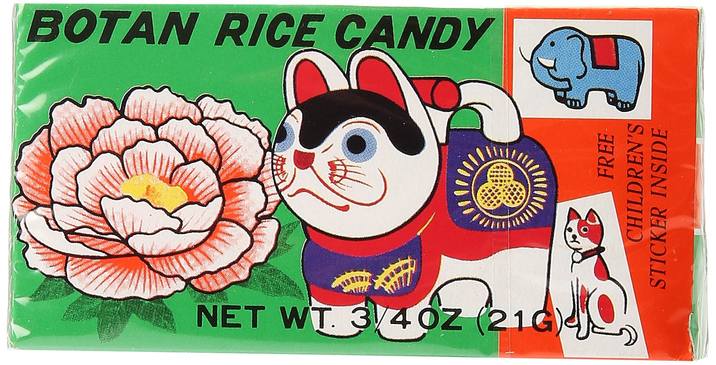 Botan Rice Candy, 0.75 oz (30 pack)